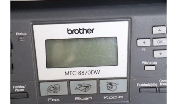 printer BROTHER, type MFC-8870DW, werking niet gekend